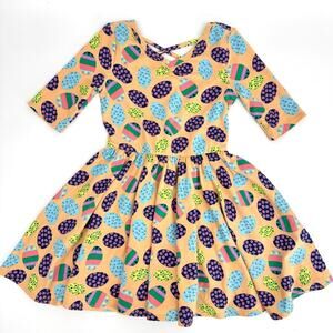 Dot Dot Smile Twirl Ballerina Easter Eggs Soft Dress‎ 3/4